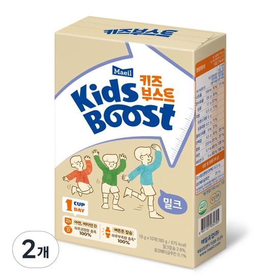 Kids Boost Maeil Dairy Milk Stick 10p, 180g, 2 pieces