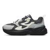 Fila Tissu Cuir Synthétique Confortable Chaussures de Papa Basses Femme sneaker Gris F12W216119FFV