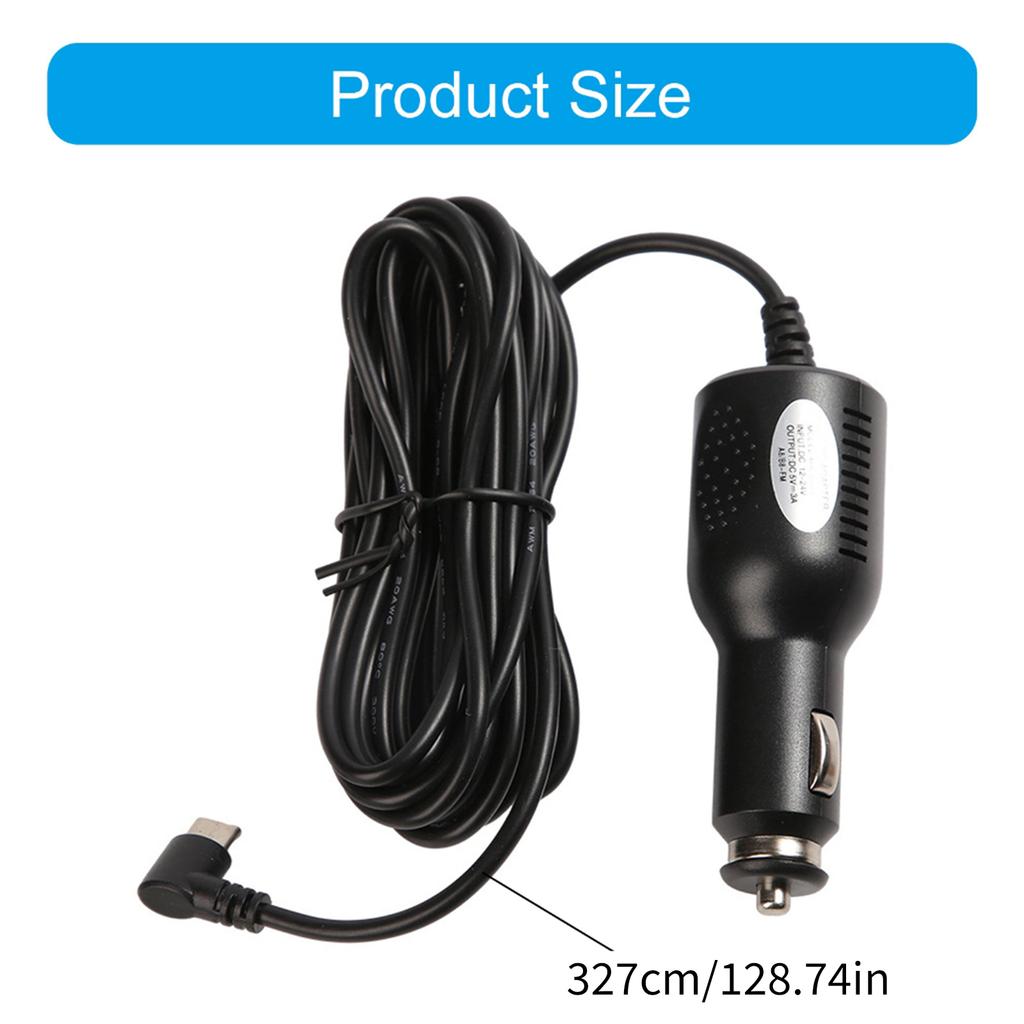 Automotive Grade Type C Charging Cord 5V 3A Output Using ABS Material for Car Electronics