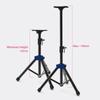 Speaker Stand Studio Monitor Speaker Tripod Stand Heavy Duty Telescoping Height Adjustable Non slip Three point