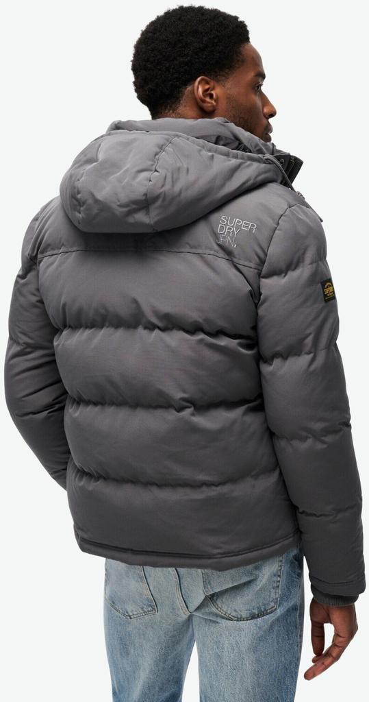 Superdry Everest Short Puffer Jacket (M5011743A) Charcoal
