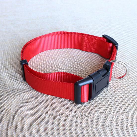 Adjustable Dog Puppies Cat Pet Safety Collar Neck Strap Outdoors Accessories