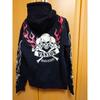 Used VANSON Flare Skull Full ZIP Parka High Neck Neck Skull