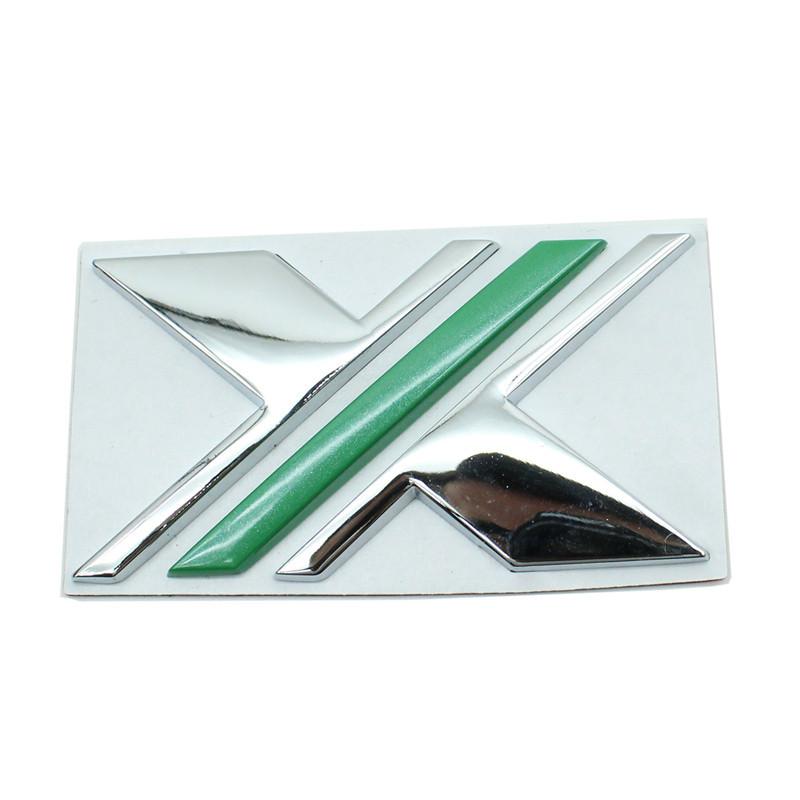 Mașină 3D Metal X XPOWER Logo Trunchi Body Badge Emblema Decalcomanii Autocolant pentru MG 3 7 5 6 EZS TF ZR ZS HS GS GT Hector RX5
