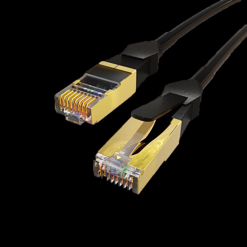 Yuanhui 10 Gigabit Cat 7 Double Shielded Ethernet Cable