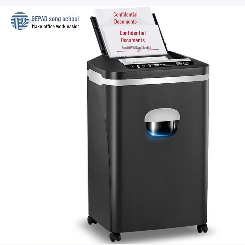 GEPAD Commercial Auto-Feed 5-Level Security Paper Shredder CN plug (adapter included)