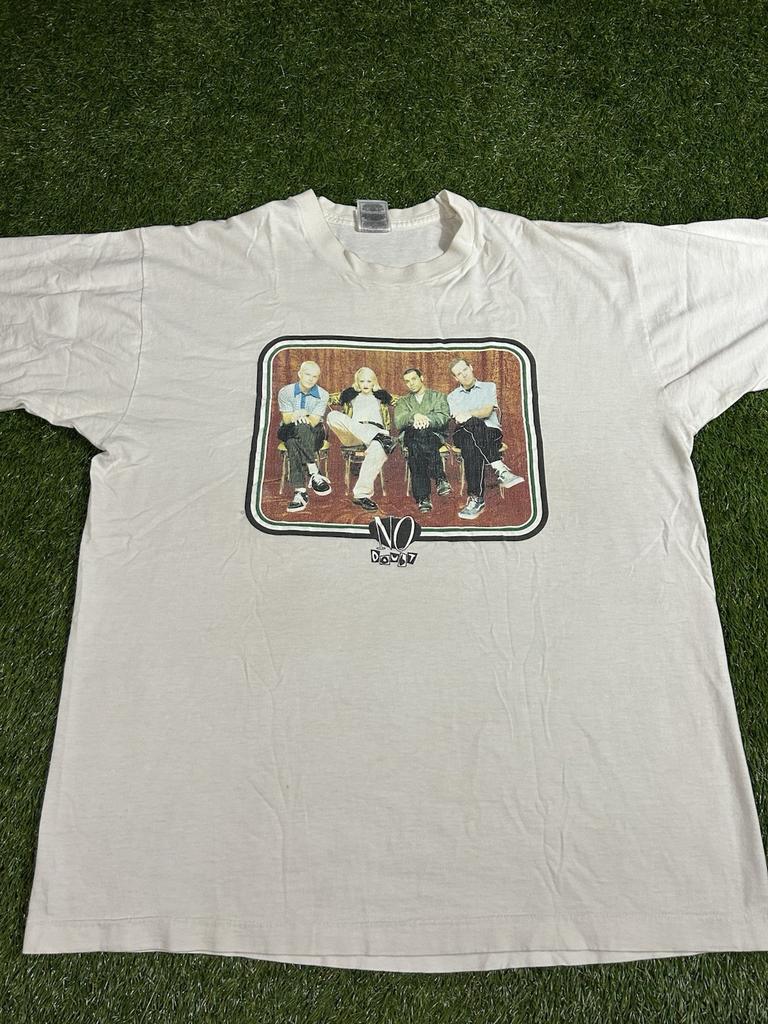 Vintage 90s No Doubt Tragic Kingdom 1997 Tour T Shirt XL Gwen Stefani Rock Band