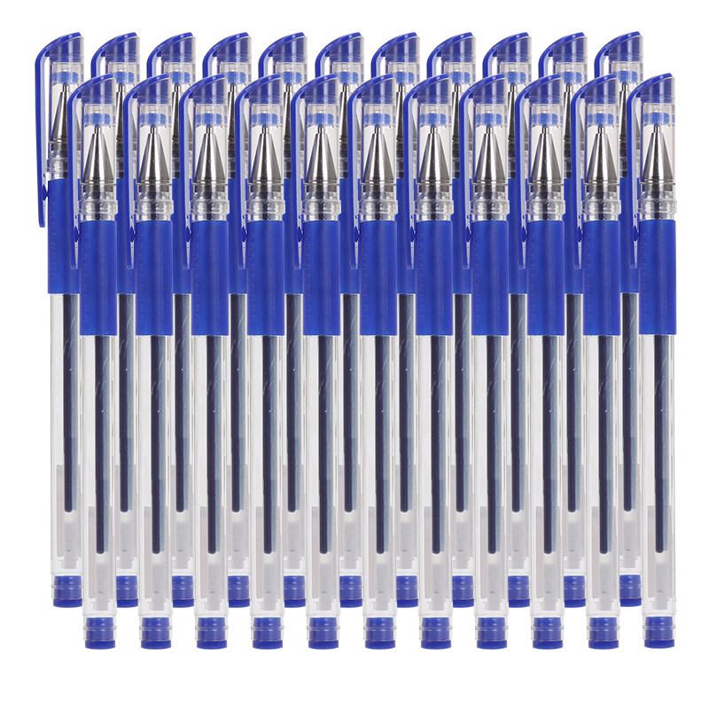 100 Black 0.5mm Water-Based Signature Pens for Office Use - Ballpoint Carbon Writing Pens