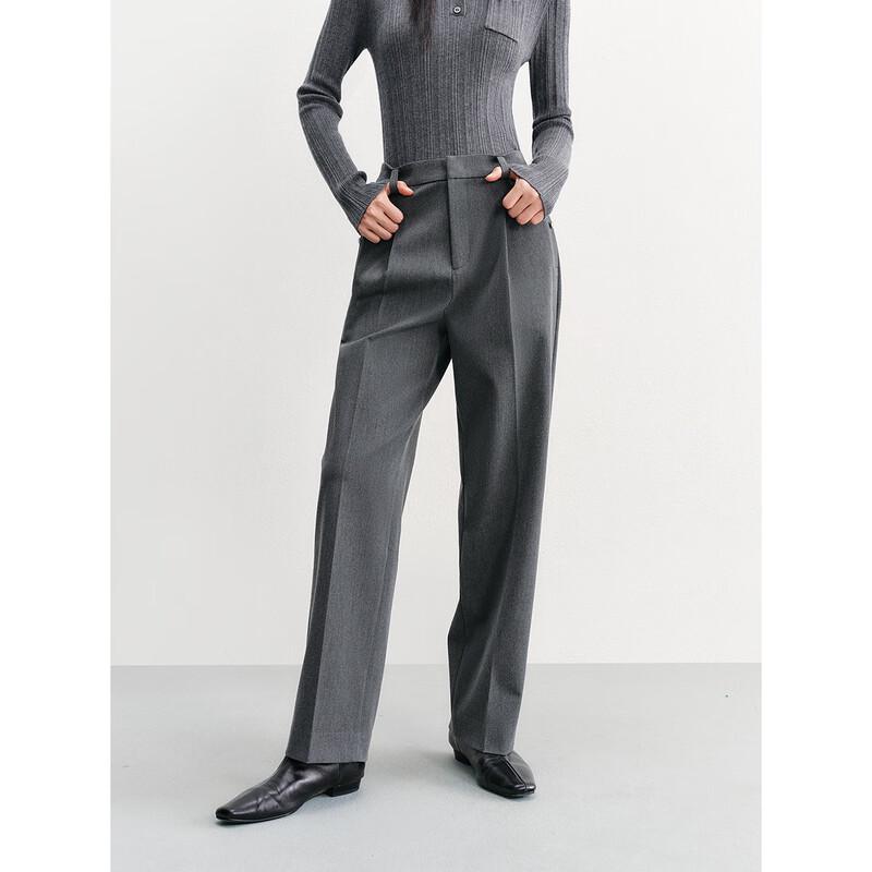 PEACEBIRD Women's High-Waisted Tapered Casual Pants