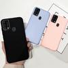 Pour Samsung M21 M31 M21S Coque Silicone Liquide TPU Souple Fine Mate Pour Samsung Galaxy M30s M307F M 31 M 21 M215F M315F Coque