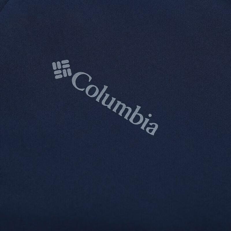 Columbia Solid Color Logo Long Sleeve Soft Shell Jacket Men Jackets Blue WE3213-464