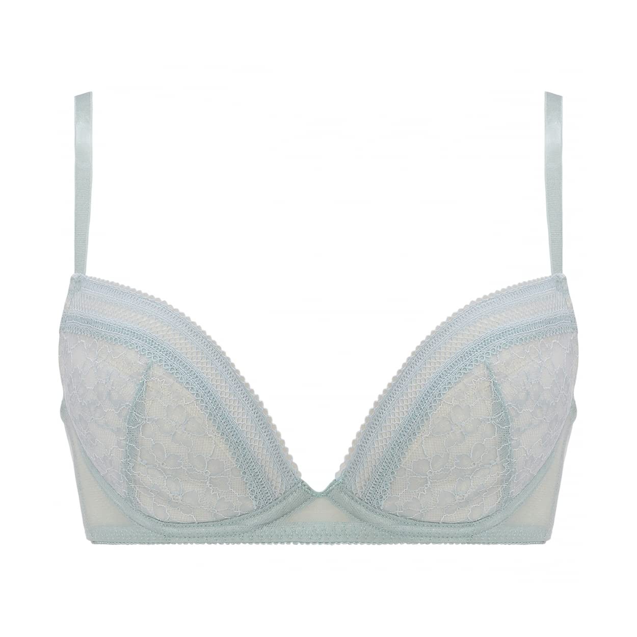 

Комплект бюстгальтер и трусики AMOSTYLE BY Triumph Коллекция Entry M007 D70M Пуш-ап & (Влажный цветок) Женский (синий)