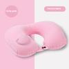 Press On Inflatable Pillow To Relax Neck Travel U-Shaped Pillow Foldable And Portable With Leak Proof Device Ordinary U-Shaped
