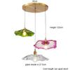 French Restaurant Chandelier American Garden Simple Coffee shop Light Luxury Senior Sense of Complex Creative Lotus PendantLamp