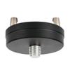 Ingenieurmessung Drehende Schraube Sockelbasis Drehende Basis Für GPS-Adapter Durchmesser 80mm Gelbe Oberfläche