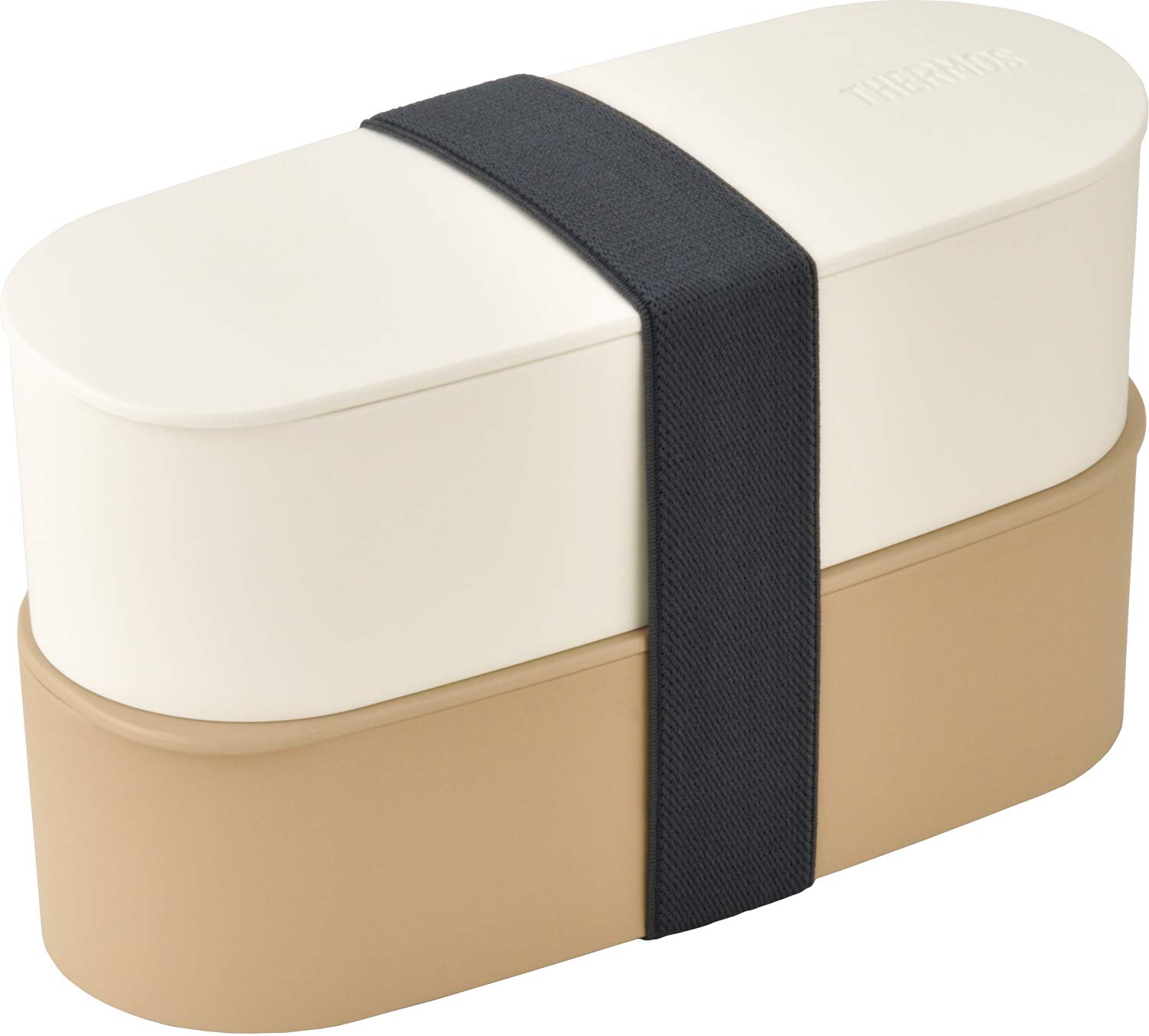 

Thermos Bento Box 2 Tier Fresh Lunch Box 600ml Beige BE DJT-600W