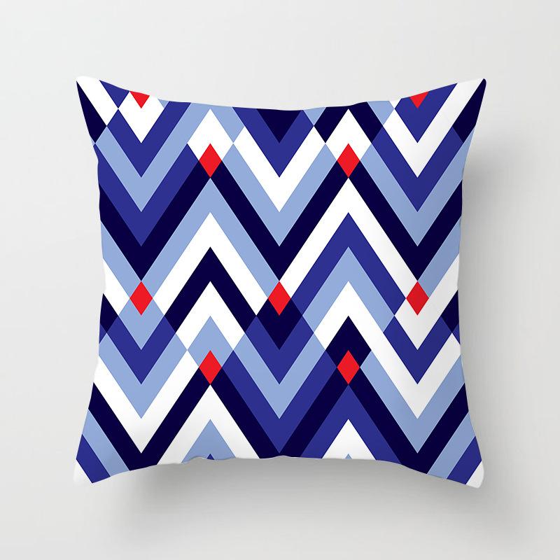 Modern Simple Geometric Pillowcase Home Sofa Cushion Pillowcase Bay Window Tatami Small Apartment