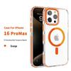 Apple 16 Plus iPhone 17 Pro Max Transparent Drop-Proof Magnetic Phone Case