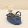 Bambole di peluche Animali di peluche Cartoni animati Giocattoli per bambini per bambine Regalo di compleanno Natale famiglia di topi casa delle bambole