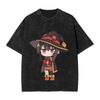 Megumin Konosuba Tričko Pro Muže Bavlna Vintage Tričko Kulatý Výstřih Tričko Krátký Rukáv Oblečení Léto