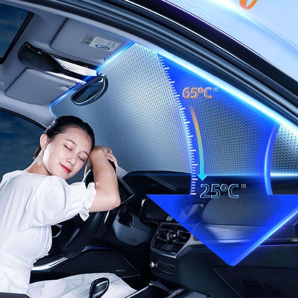 Full Car Sunshade For Mg Roewe Marvel R Ev Door Side Window Sun Shade Parasol Pad Visor Cover Curtain Accessories