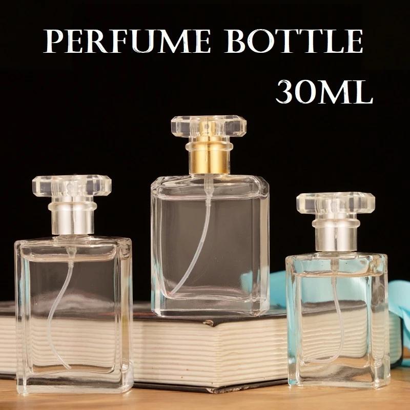 10Pcs 30/50Ml Perfume Bottle Gold Silver Empty Bottle Spray Bottle Portable Perfume Dispensing Bottles