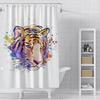 Home Shower Curtains For Bathroom Waterproof Fabric Bathroom Curtains Anime Animal Style Modern Shower Curtain 180X200 90X180