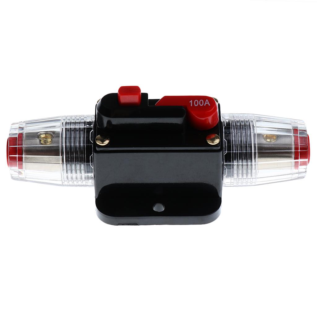 2X 100A InLine Manual Auto Audio Switch 12 / 24V