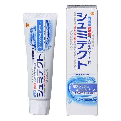 

Shumitect Fresh Breath & Clean Mouth Toothpaste for Sensitive Teeth, High Fluoride Concentration (1450 ppm), 1 Bottle