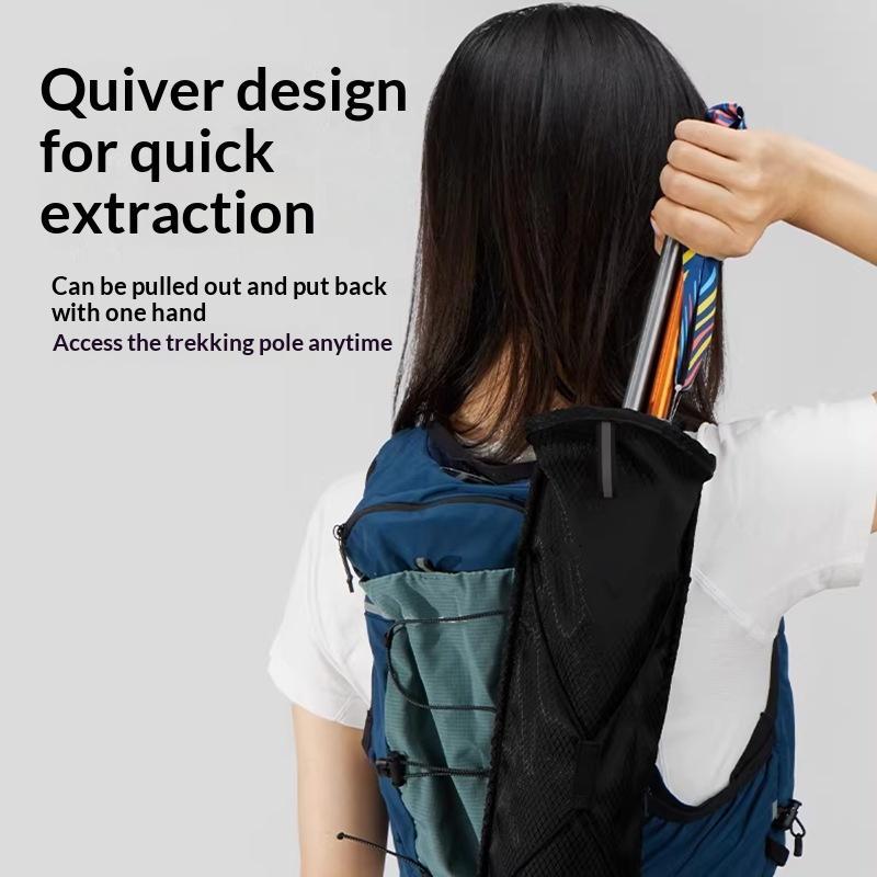 Scratch-resistant Hiking Cane Storage Bag 1PCS Lightweight Trekking Pole Pouch for Outdoor Hiking Off-road Backpack Equipment