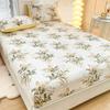 Printed Bedroom Home Hotel Light Beige Soft and Comfortable Bed Sheet