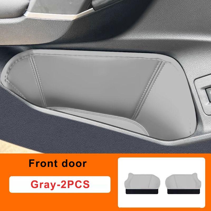 For VW Volkswagen TAYRON 2019-2026 Car Door Groove Storage Box Leather Door Slot Protective Pad Interior Decoration Accessories