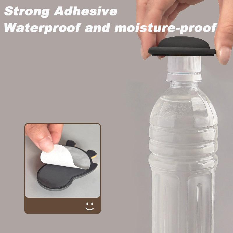 1/4 Stück Niedliche Haustier Silikon Türstopper Aufkleber Türgriff Puffer Selbstklebend Geräuschdämpfend Stoßfest Schutzpad Wasserdicht Türstopper Pad