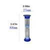 3pcs Sand Timer Set, Sandglass Set, Sand Clock, Hourglass With Sand Set For Children’s Game, Classroom Game, Home Kitchen Offic