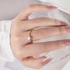 Korean Style Claw-Set Zircon Titanium Ring: Elegant 2023 Wedding Design for Women