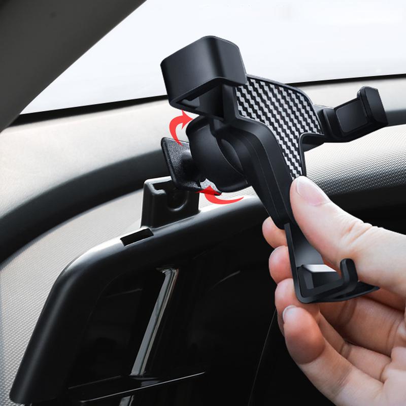 LHD! For Hyundai Elantra Avante CN7 Car Accessories Plastic Bracket Mobile Phone Holder Air Vent Mount Stand