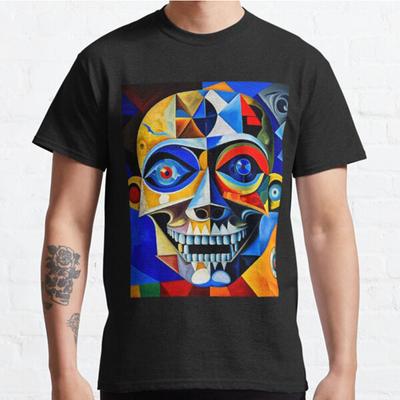 Men Fashion Casual Short Sleeves Inside 2 Tops Aesthetic Vintage Oversized T-shirts