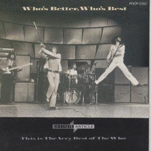 

CD WHO Whos Better Whos Best POCP2352 POLYDOR 1994 Japan ObiRock Used
