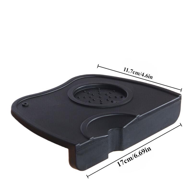 Silicone Coffee Anti-skid Mat Corner Pad Non-slip Pad Filling Seat Coffee Machine Bar Powder Hammer Pad Handle Pad Powder Pad