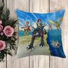 Pillow Digimon Decorative Pillowcase Decor  Cushion Cover Luxury Throw Pillows Sofa Cushions Car Decoration Pilow Cases