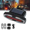 Solar Bike Tail Light Bicycle Brake Taillights with 5 Lighting Modes Solar Power USB Rechargeable Bicycle Light