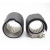 Car Carbon Fiber Exhaust End Tail Tips 71mm in