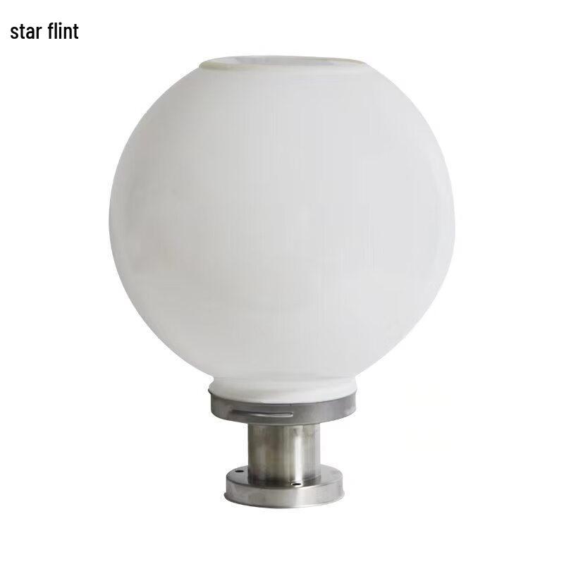 XINGSUI Solar Spherical LED Pillar Post Light