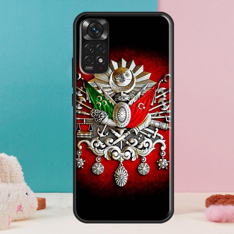 Ottoman Empire Coat Of Arms Case For Xiaomi Redmi Note 12 11 10 9 8 Pro 9S 10S 11S 12S Redmi 12C 9A 9C 10A 10C Coque