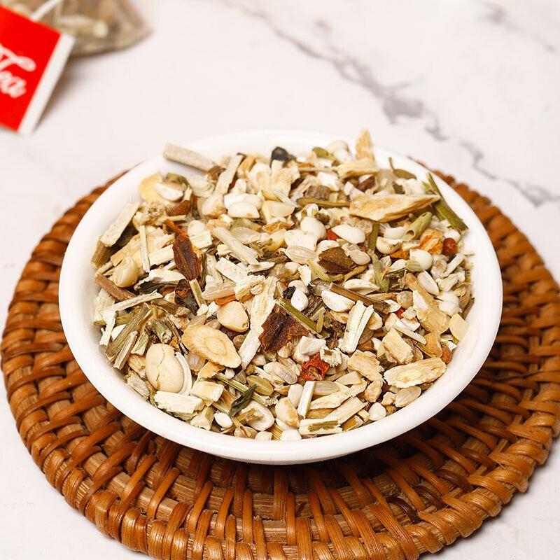 Gesundheitstee mit fünffingrigem Ginseng, Tuckahoe, roten Bohnen und Gorgonenfrüchten - 150 g
