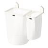 Punch-Free Wall Mounted Laundry Hamper Foldable Suction Cup Storage Basket Waterproof Bathroom Organizer for Home Hotel Daily