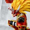 26cm Anime Digimon Agunimon Wolfmon Agnimon Action Figures PVC Statue Collectable Model Toy Computer Case Decor Boy Gift