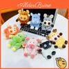 Plush Button Series Monkey Plush Toy For Backpack Decor Gift For Kids And Teens
