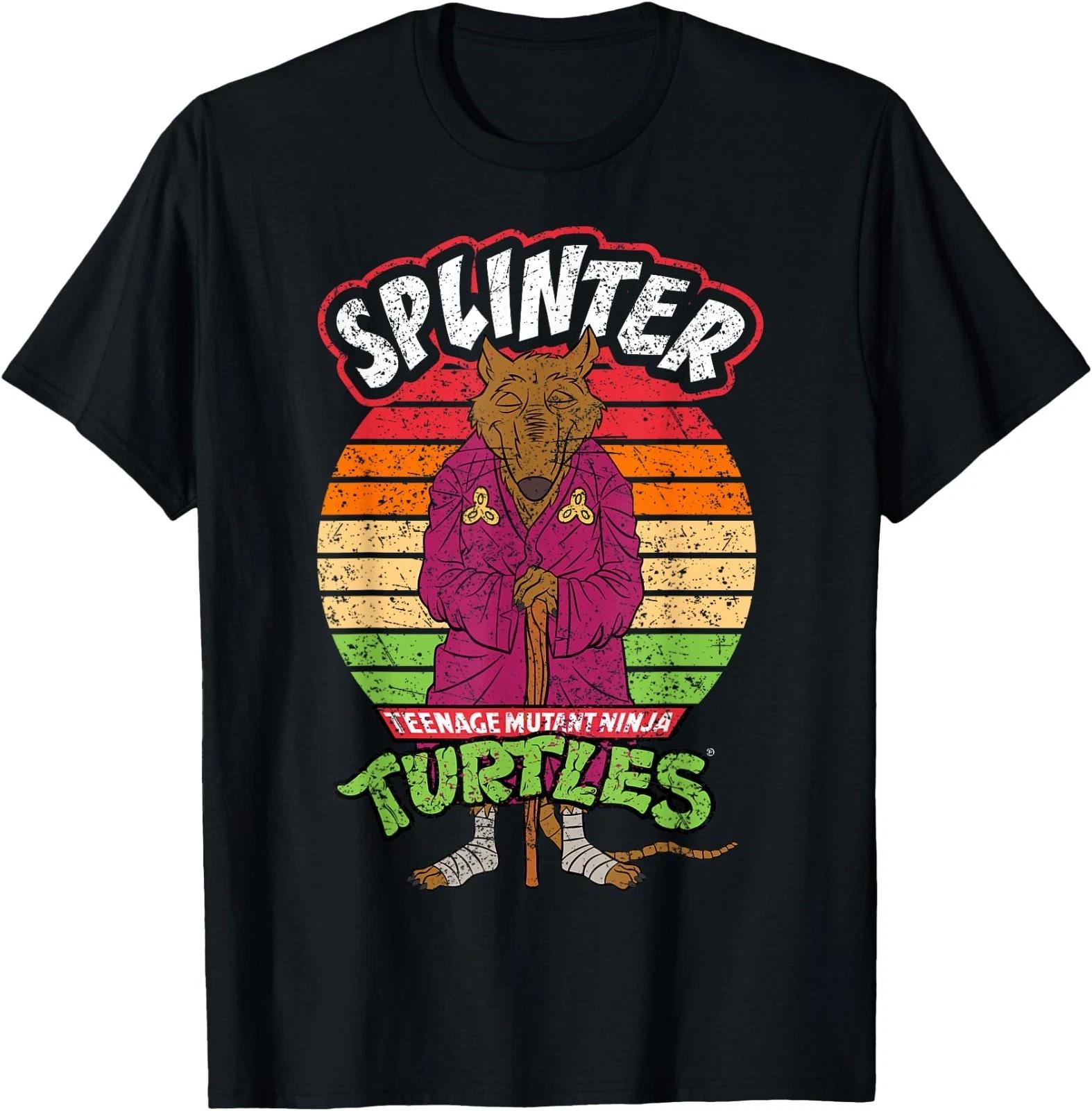 

Teenage Mutant Ninja Turtles Splinter Ready For Action T-Shirt S