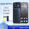 Spark 20 Pro+ 6,8" Android 14 Smartphone, 16 GB RAM + 1 TB Speicher